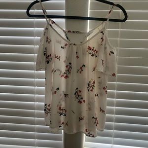Floral Off the Shoulder Blouse